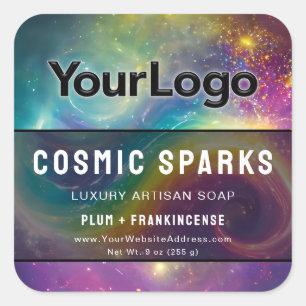 Étiquettes de produits artisanaux de la galaxie co