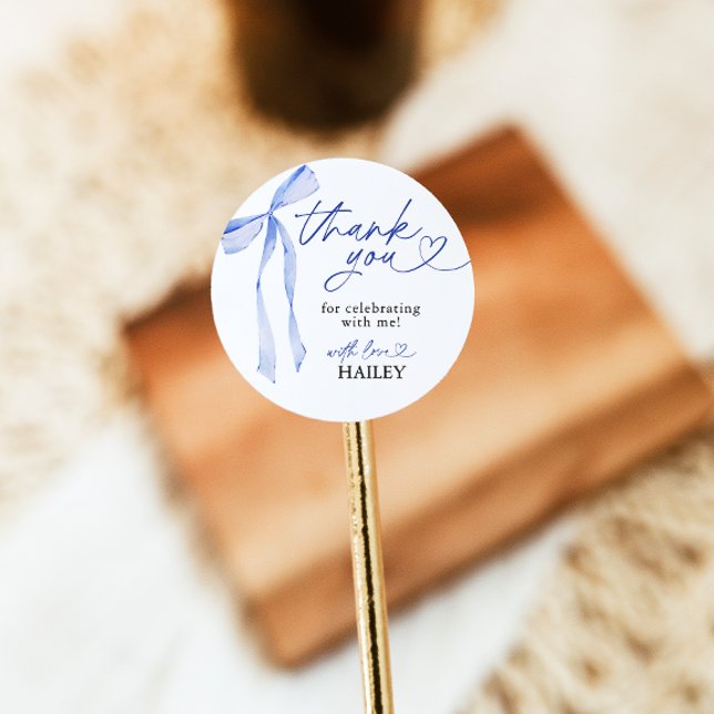 Étiquettes de remerciement pour Baby Shower avec u (Créateur téléchargé)