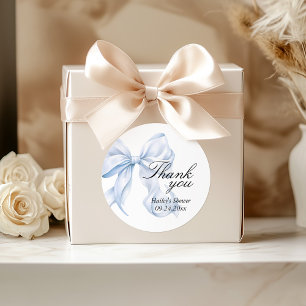 Étiquettes de remerciement pour Baby Shower, Cadea