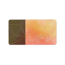 Étiquettes de retour Abstraits horizontaux innovan