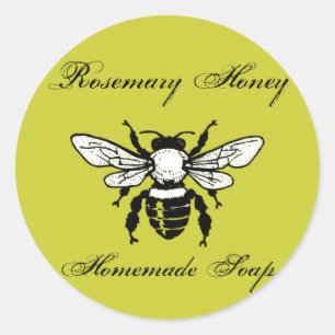 Étiquettes de savon de rosemary