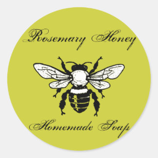 Étiquettes de savon de rosemary