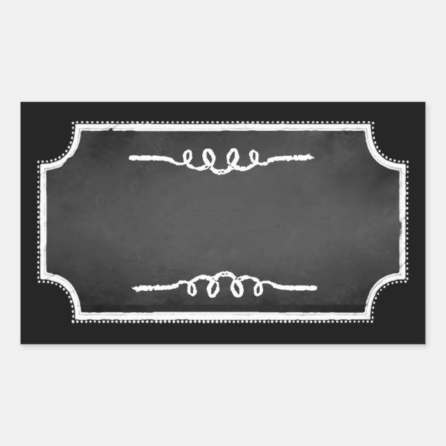 Étiquettes de stickers de tableau de bord blanc pe (Devant)