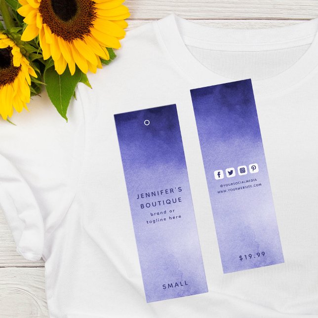 Étiquettes de vêtements Petite entreprise Luxe Pri (Créateur téléchargé)