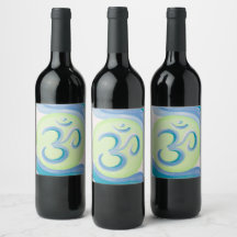 Étiquettes de vin Om