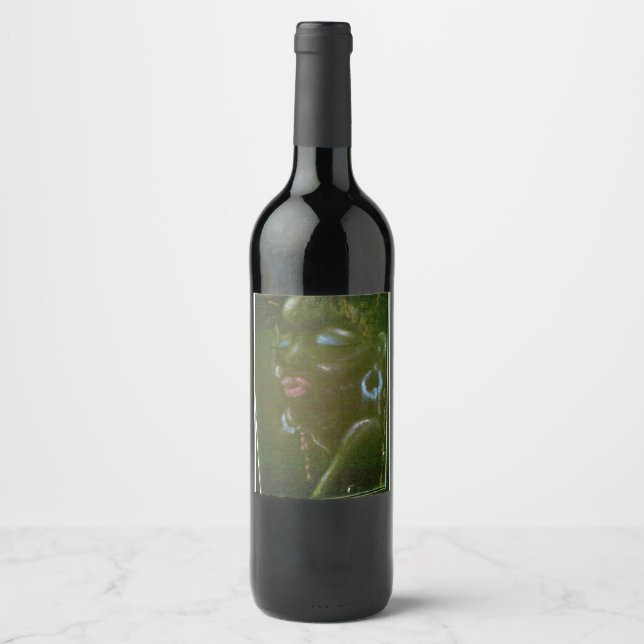Étiquettes de vin personnalisables (Devant)