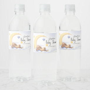 Étiquettes d'eau pour baby shower.