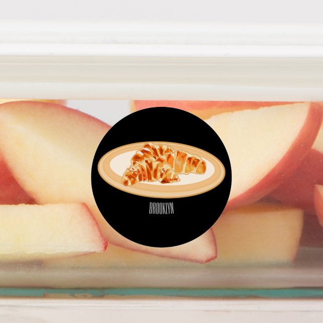 Étiquettes Dessin du Croissant (Apposé)