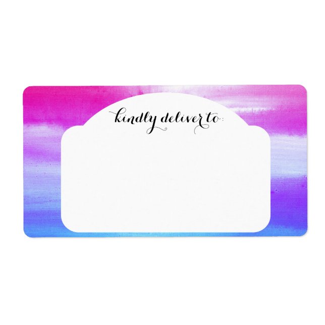 étiquettes d'expédition (Devant)