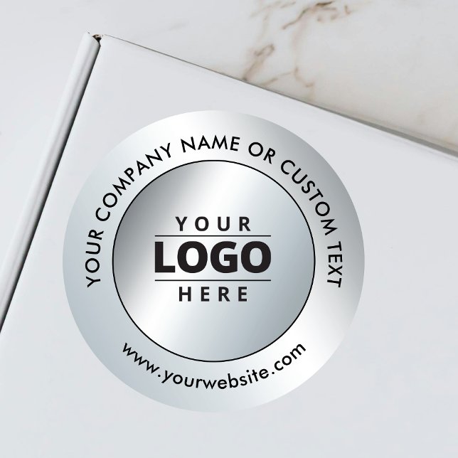 Étiquettes d'expédition de commande de logo d'entr (Créateur téléchargé)