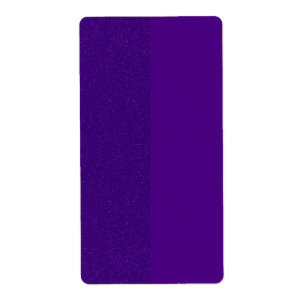 Étiquettes d'expédition violet à deux tons - perso