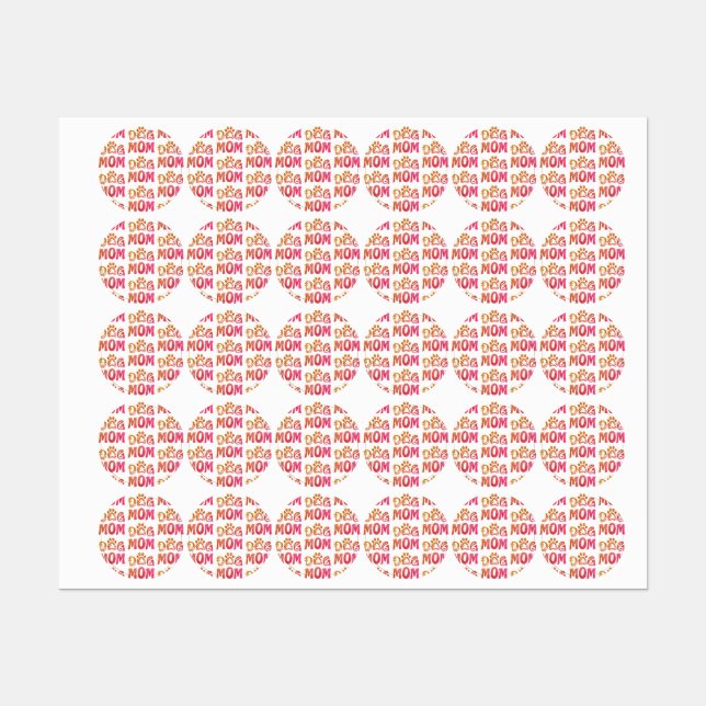 Étiquettes Dog (Feuille)
