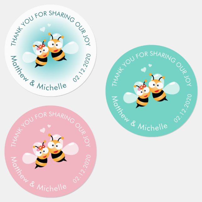 Étiquettes Douce Signifie Avoir Un Couple Mignonne Merci Mari (Groupe)