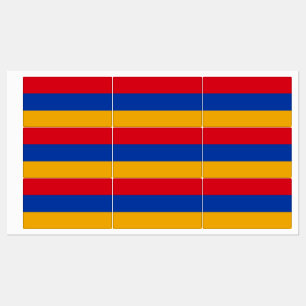 Étiquettes Drapeau de l'Arménie