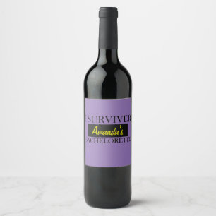 Étiquettes du vin de Bachelorette