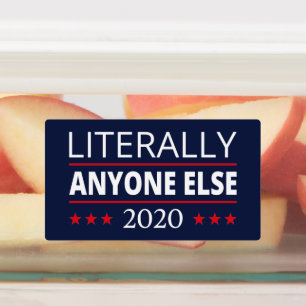 Étiquettes Election 2020, Anti-Trump - N'Importe Qui D'Autre 