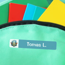 Déplaisant bleu vert troll retour à l'école