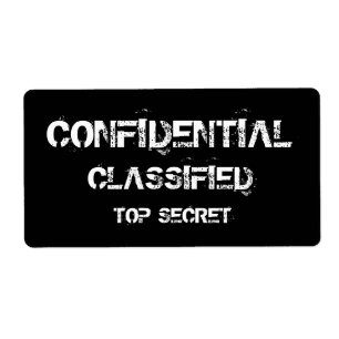 ÉTIQUETTES EXTRÊMEMENT SECRETS CLASSIFIÉS