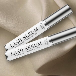 Étiquettes Eyelash moderne produit de beauté Mascara Tube Éti