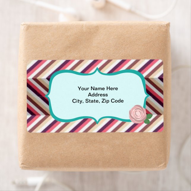 Étiquettes floraux (En situation)