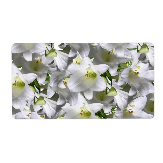 Étiquettes floraux (Devant)