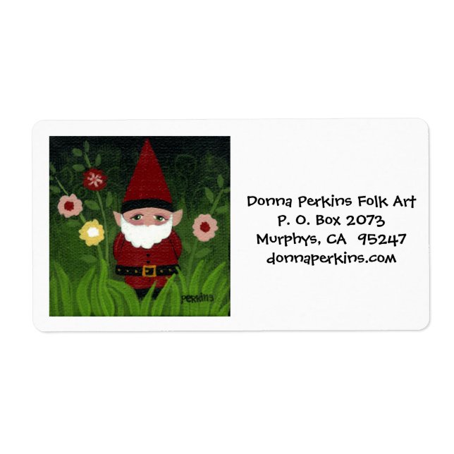 Étiquettes Gnome (Devant)