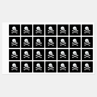 Étiquettes Henry Chaque Drapeau Pirate