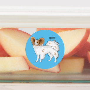 Étiquettes Illustration de dessin pour chien de Papillon