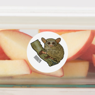 Étiquettes Illustration de Tarsier