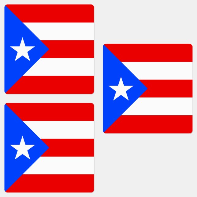 Étiquettes Indicateur Porto Rico (Groupe)