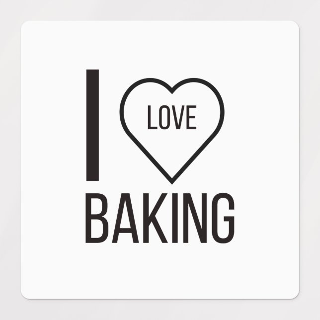 ÉTIQUETTES J'ADORE LA CUISINE (Design 1)