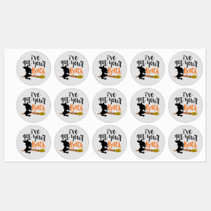 Étiquettes J'ai ton dos, Halloween chiropratique
