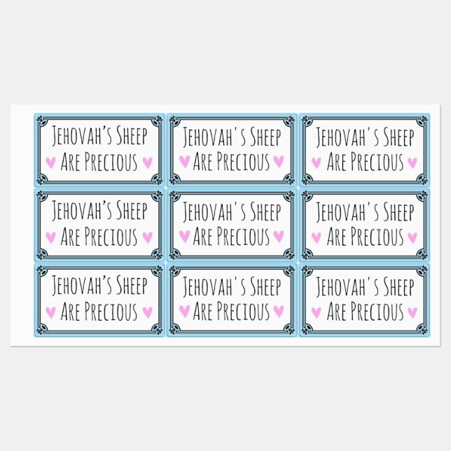 Étiquettes Labels (Feuille)