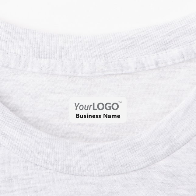 Étiquettes Logo de l'entreprise Nom commercial Marque Vêtemen (Apposé)