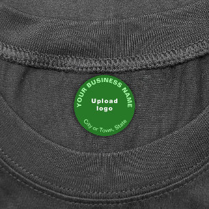Étiquettes Marque d'affaires sur Fer Cercle Vert sur Étiquett
