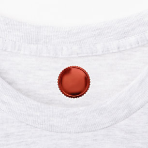 Étiquettes Médaille d'excellence en feuille d'étain rouge 3D