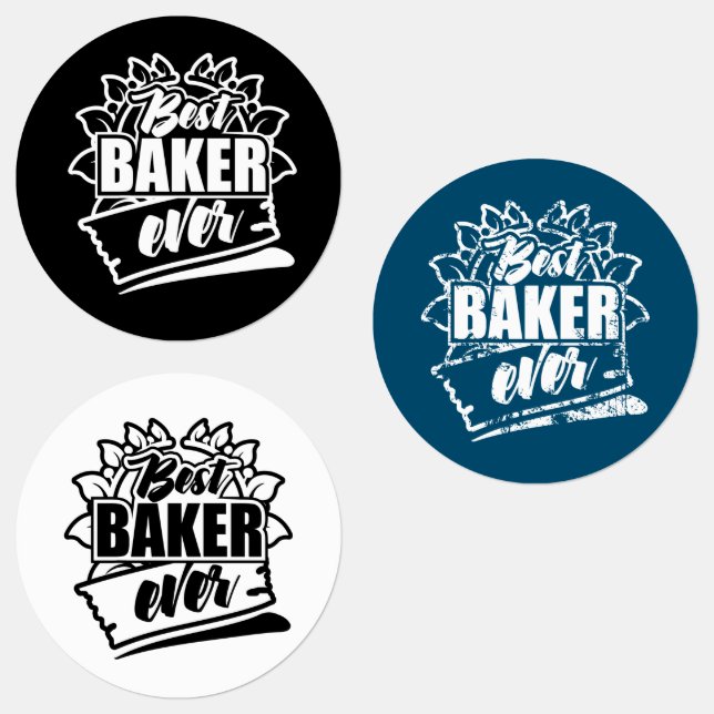 Étiquettes Meilleur boulanger jamais (Groupe)