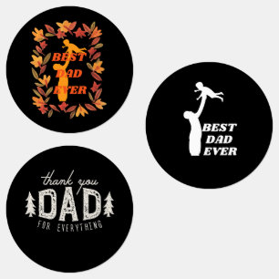 Étiquettes Meilleur papa, cadeaux de fêtes des pères