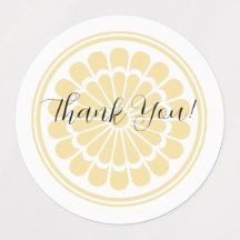 Merci personnalisé Chrysanthème
