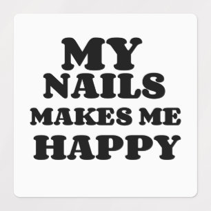 ÉTIQUETTES MES ONGLES ME RENDENT HEUREUX