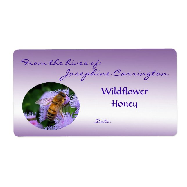 Étiquettes miel (Devant)