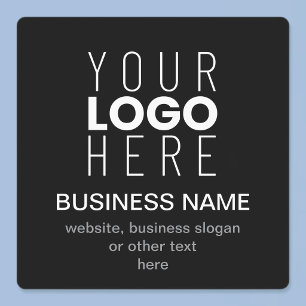 Étiquettes Modèle simple moderne pour le logo de votre entrep