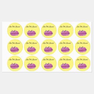 Étiquettes Moon Petit Macaron