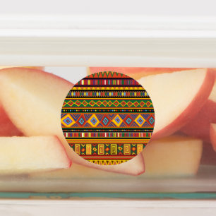 Étiquettes Motif d'art ethnique en Afrique
