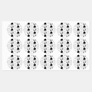 Étiquettes Motif Hamster Butts