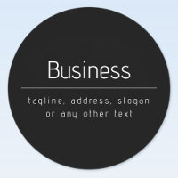Nom commercial minimal moderne et autres informati