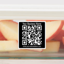Étiquettes Nom commercial ou autres informations & Code QR pe