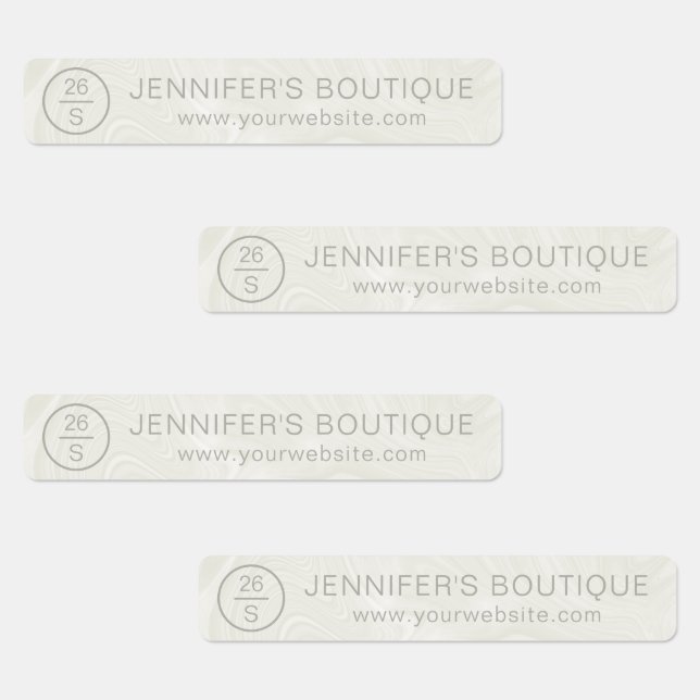 Étiquettes Nom de l'entreprise Taille des vêtements Balises M (Groupe)