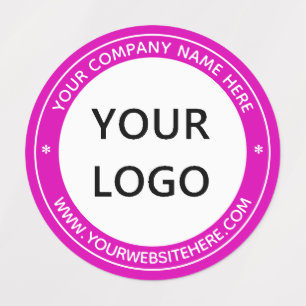 Étiquettes Nom du logo de votre entreprise Exemples d'étiquet
