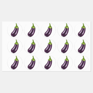 Étiquettes Parties scintillant Eggplant